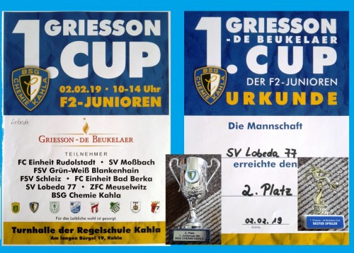 1. GRIESSON - DE BEUKELAER CUP...An Tagen wie Diesen.......