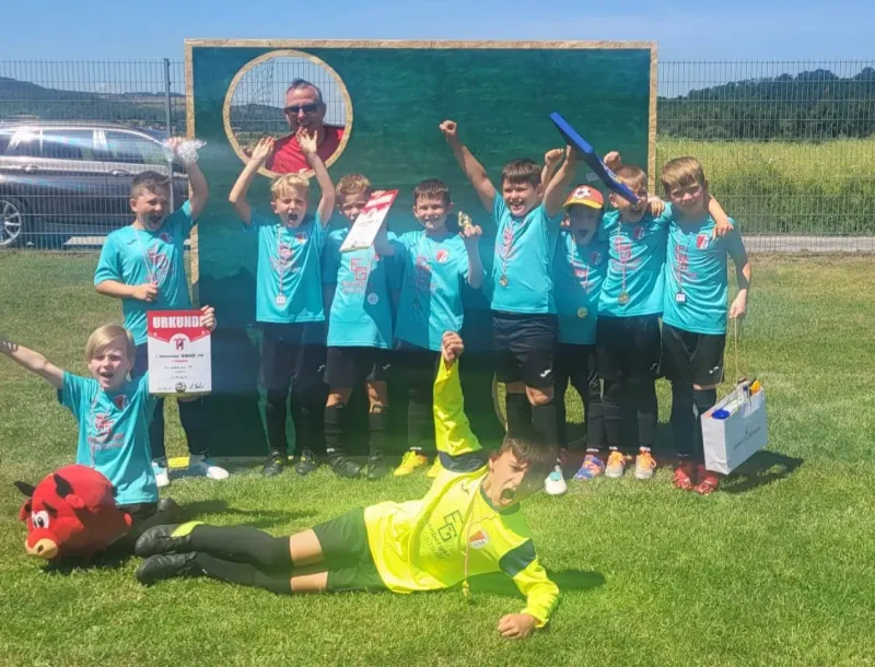 F2-Junioren sichern sich den 2. PLATZ beim 1. Baier Cup in Rothenstein