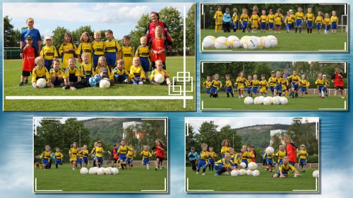 Krabbelgruppe mit neuem Spielgerät