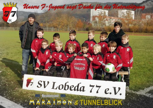Marathon + Tunnelblick unterstützen F-Junioren