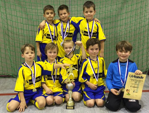 Turniersieg in Auma ohne Punktverlust und ohne Gegentor!