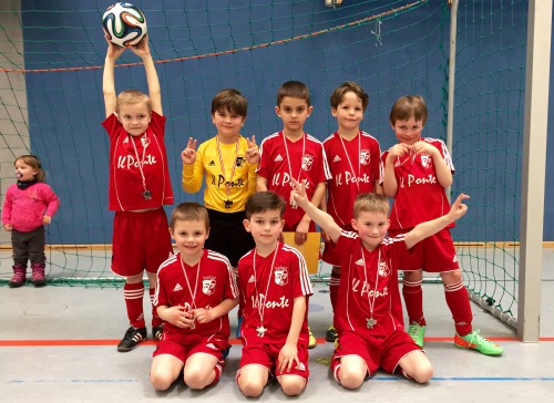 Zweitbeste Hallenmannschaft der Kreise SHK, SOK und Jena