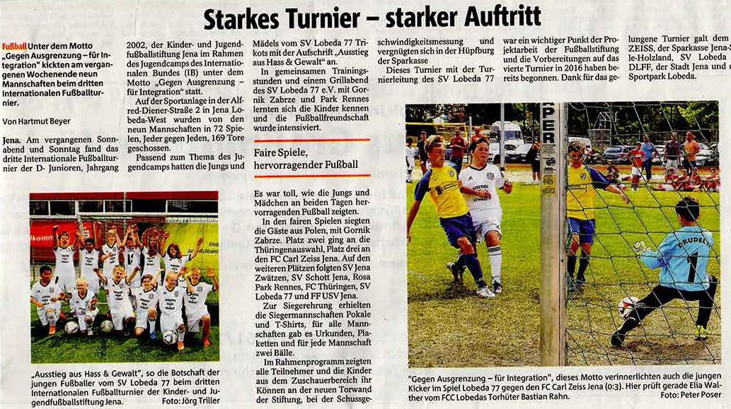 Górnik Zabrze dominiert 3. Internationales Turnier