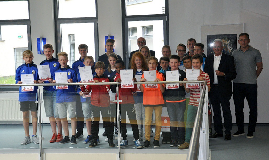 5. Nachwuchsehrung der Kinder-und Jugendfußballstiftung Jena