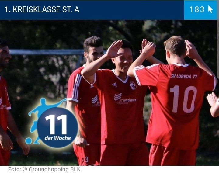 Lobedaer-Trio in "Elf der Woche"