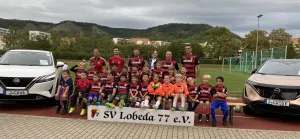 Neue Trikots für unsere F2 und F3